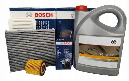 TOYOTA AURIS I 07-12 1.33i01km 1.6i32km ФІЛЬТРИ КОМПЛЕКТ