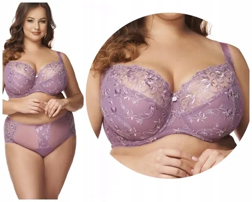 90L Nessa Luiza wrzos biustonosz soft