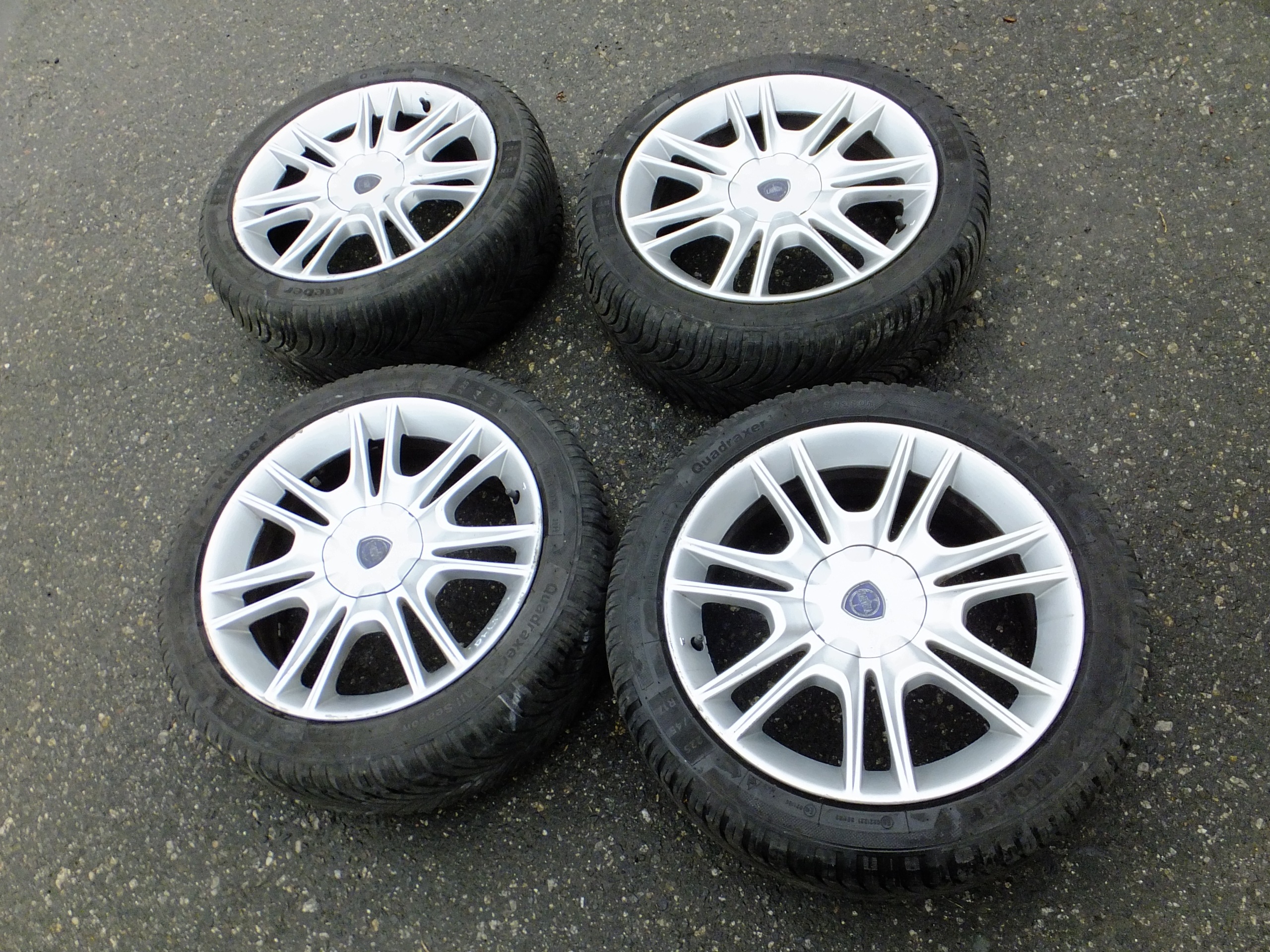 discs aluminium 18'' tyres lancia delta III 2012r 735477994