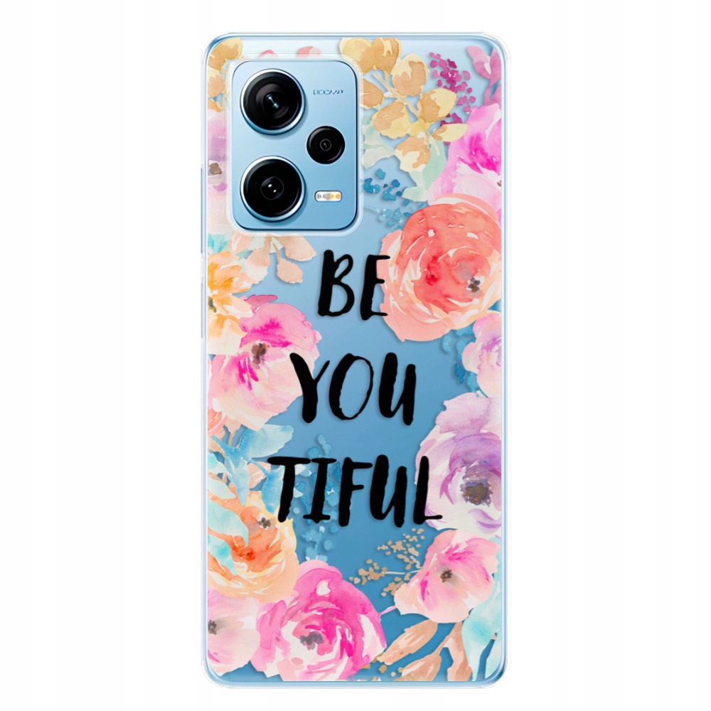 Silikonowe etui iSaprio BeYouTiful do Xiaomi Redmi Note 12 Pro+ 5G
