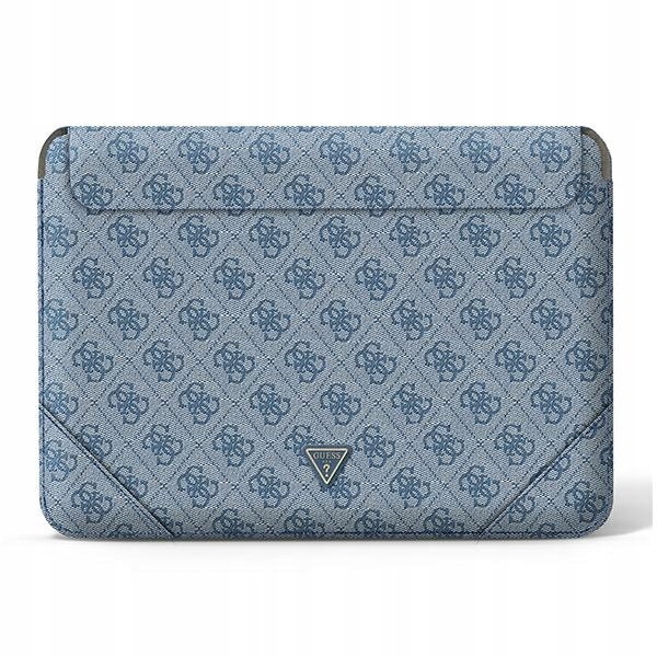 Puzdro Guess Sleeve GUCS16P4TB 16 palcov modré/modré 4G Uptown Triangle logo