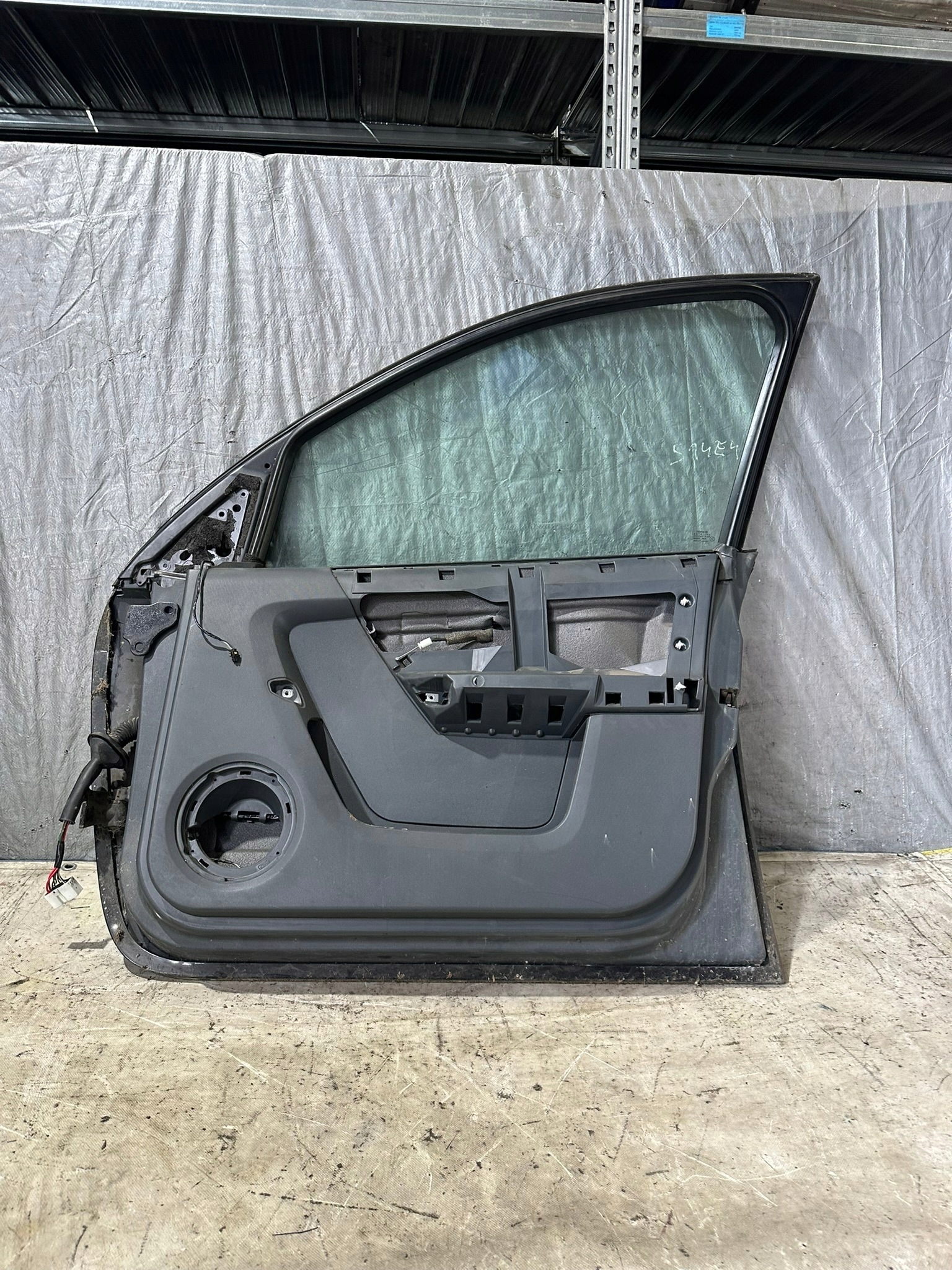 door right SMART FOR FOUR 454 black,