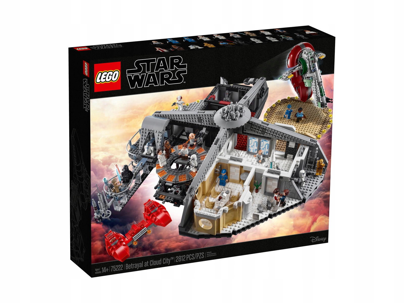 Lego Star Wars 75222 Zdrada w Mieście w Chmurach