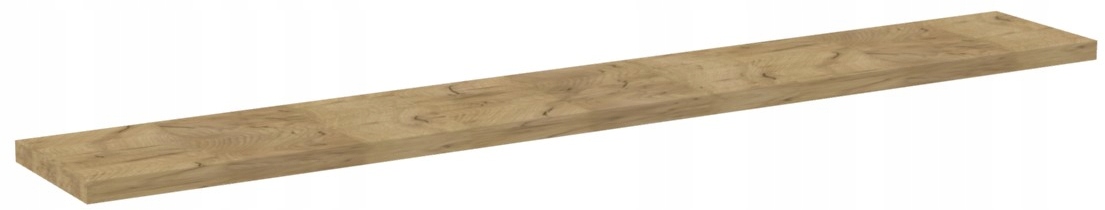 PŁYTA PÓŁKA WISZĄCA ŚCIENNA 100x15 DĄB CRAFT ZŁOTY