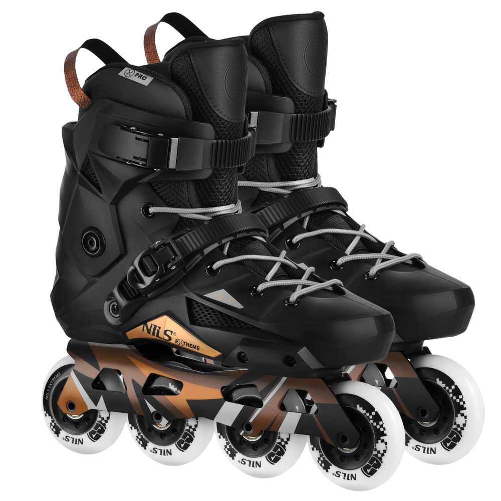 Brusle 2v1 Slalomové Freeride pro rychlou jízdu Skořepina High Impact Nils 43