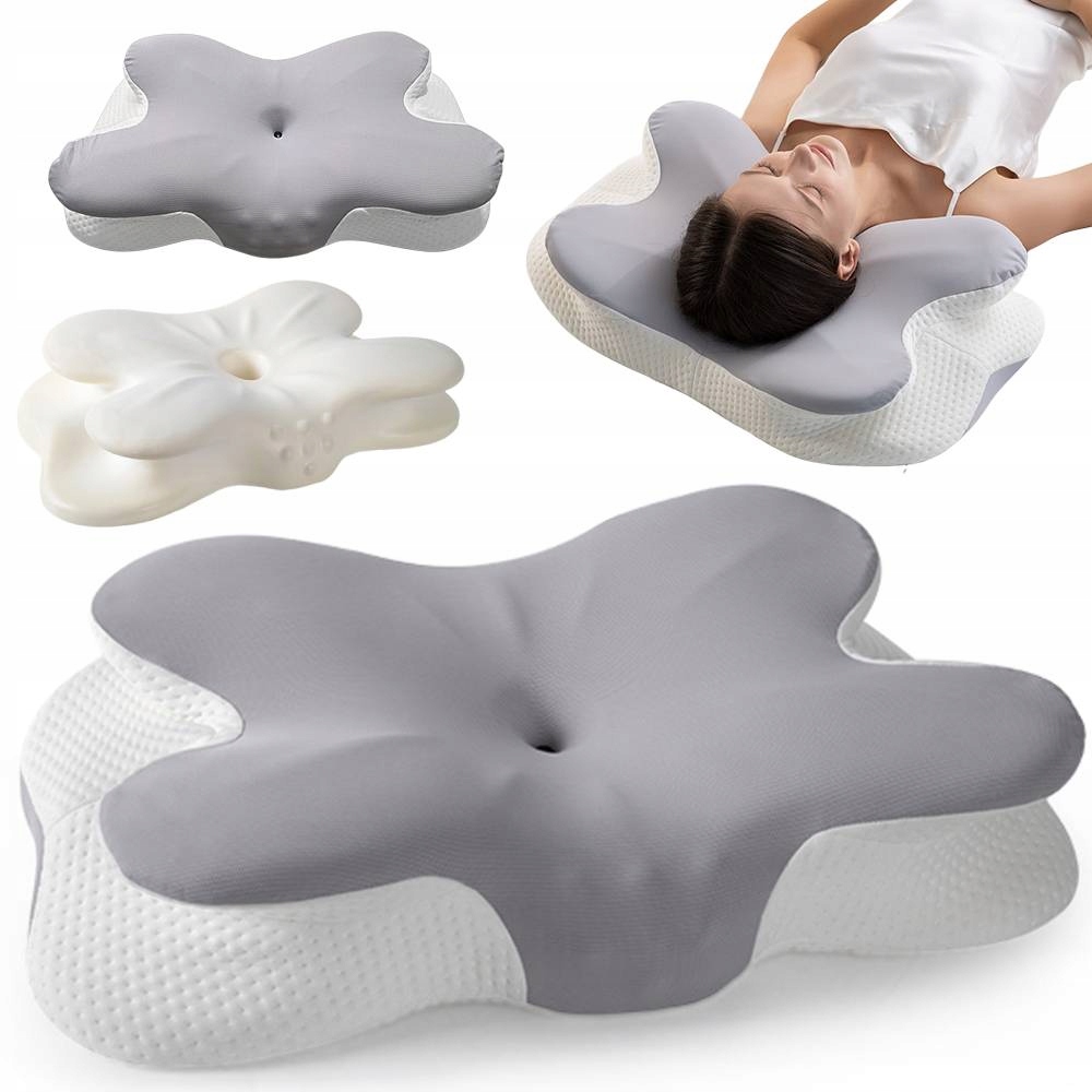 Poduszka Ortopedyczna Memory Do Spania Na Boku I Plecach Motyl Pianka