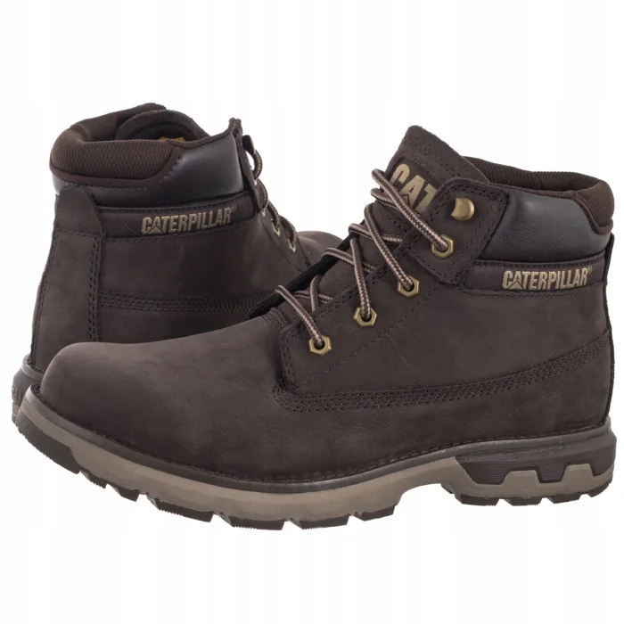 Pánské boty Caterpillar Pursue P726365 Tmavě hnědé, hnědé