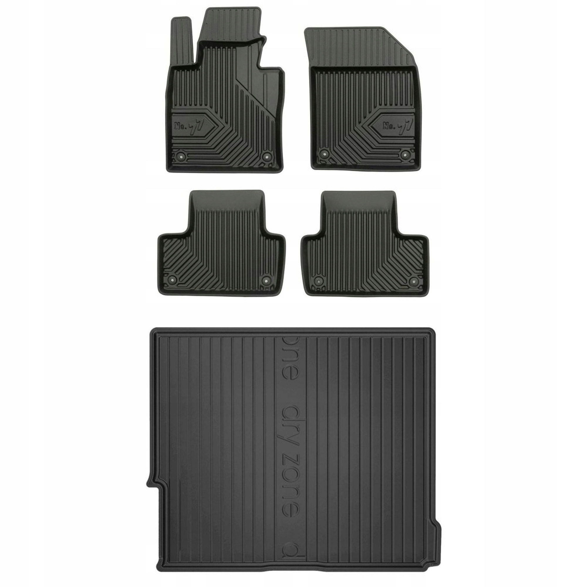 Gumowy zestaw dywaniki i mata Volvo XC60 II od 2017