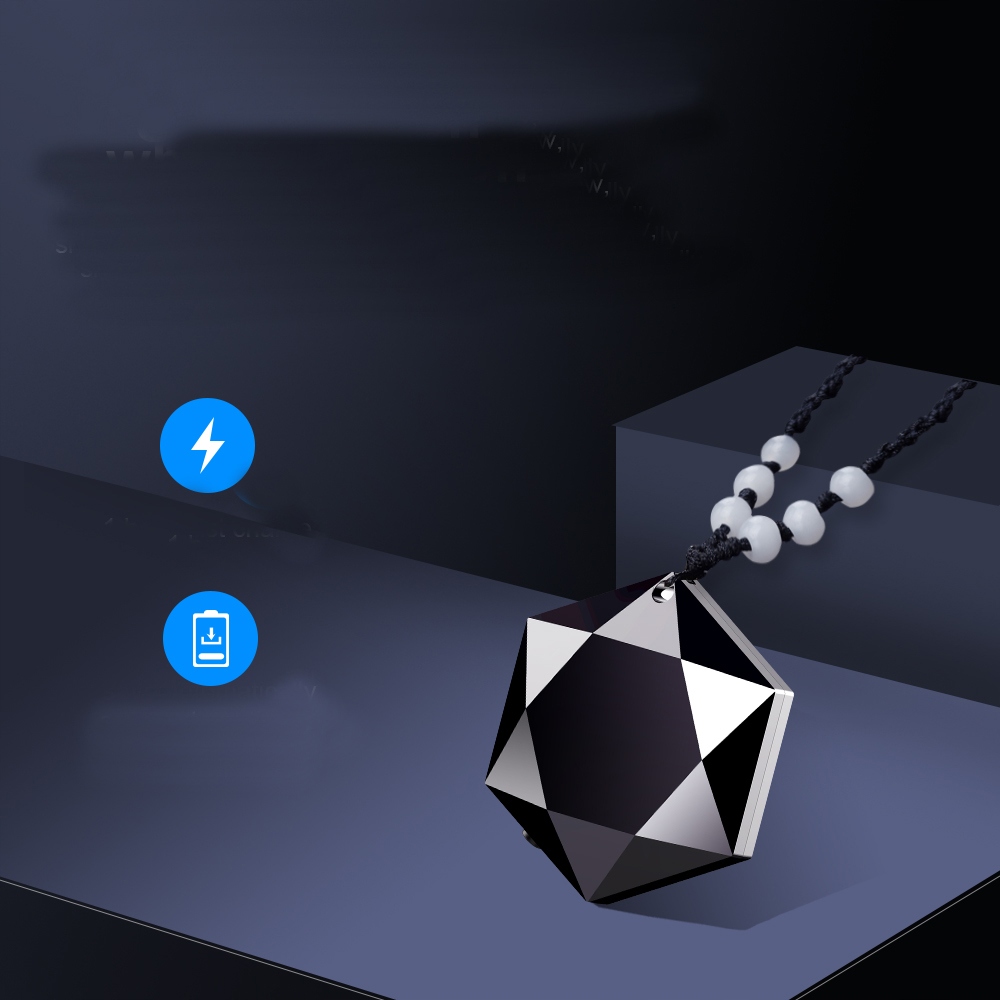 Mini Dyktafon Szpiegowski Mały 16GB Detekcja Wisiorek Brelok Zawieszka HQ Zasilanie akumulatorowe