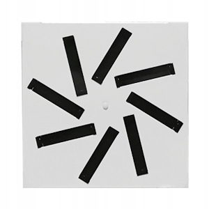 Anemostat wirowy kasetonowy SA-C 300 mm