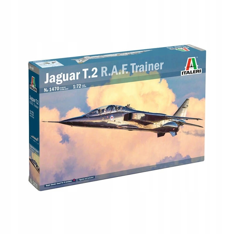 Italeri 1470 Jaguar T.2 RAFTrainer Letadlo Měřítko 1/72 Hobby Plast