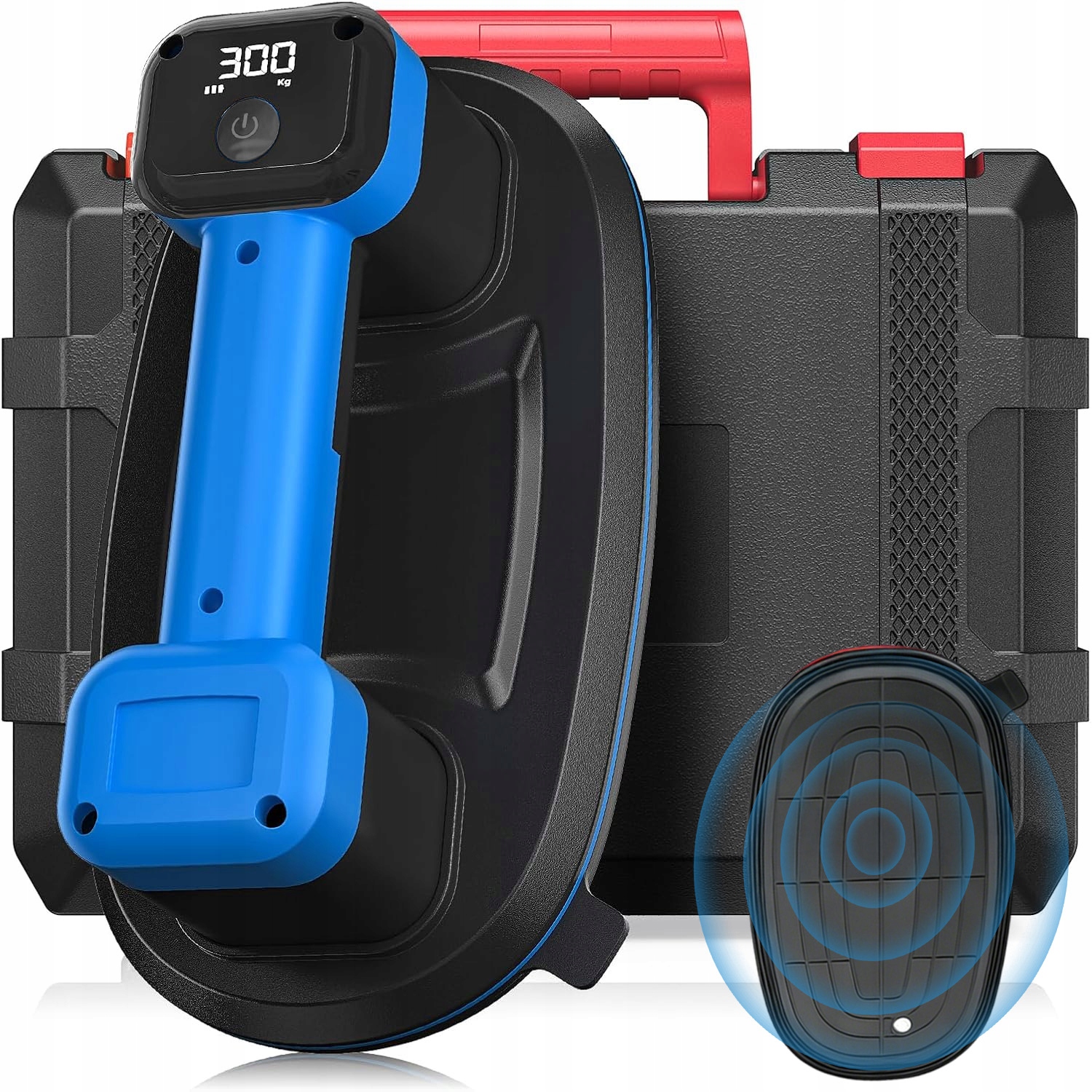 Držák Na Glazuru Přísavka Automatická Vakuová Elektrická 300 Kg S LCD