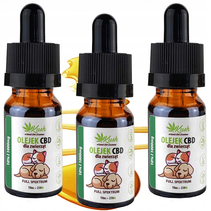 

Olejek Cbd dla Psa Kota Full Spectrum 10% 30ml
