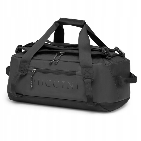 Torba podróżna z funkcją plecaka 2w1 Puccini TD244S-1 czarna rozmiar S