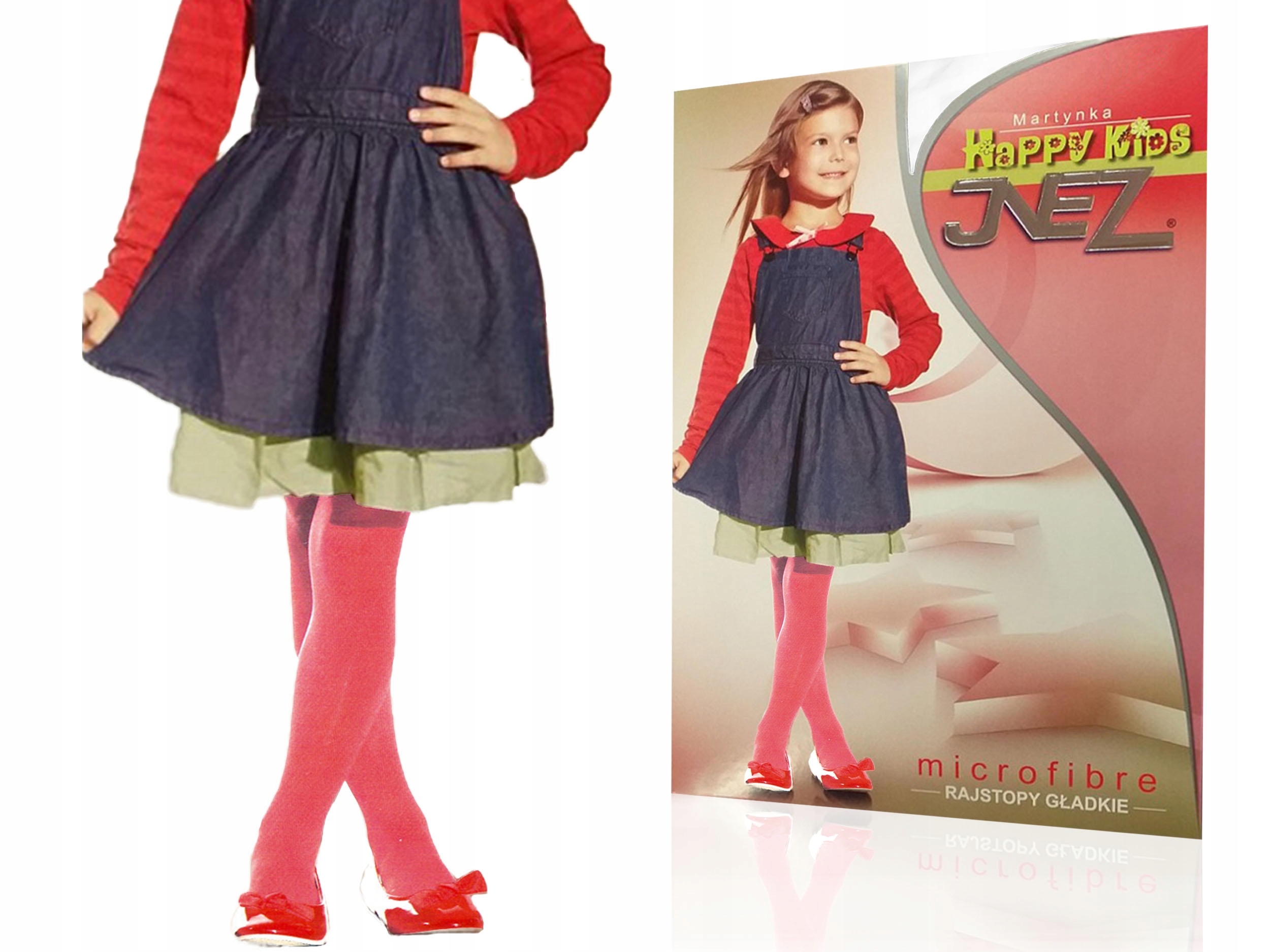 

Inez 40 den rajstopy Martynka, różowy, 128-134