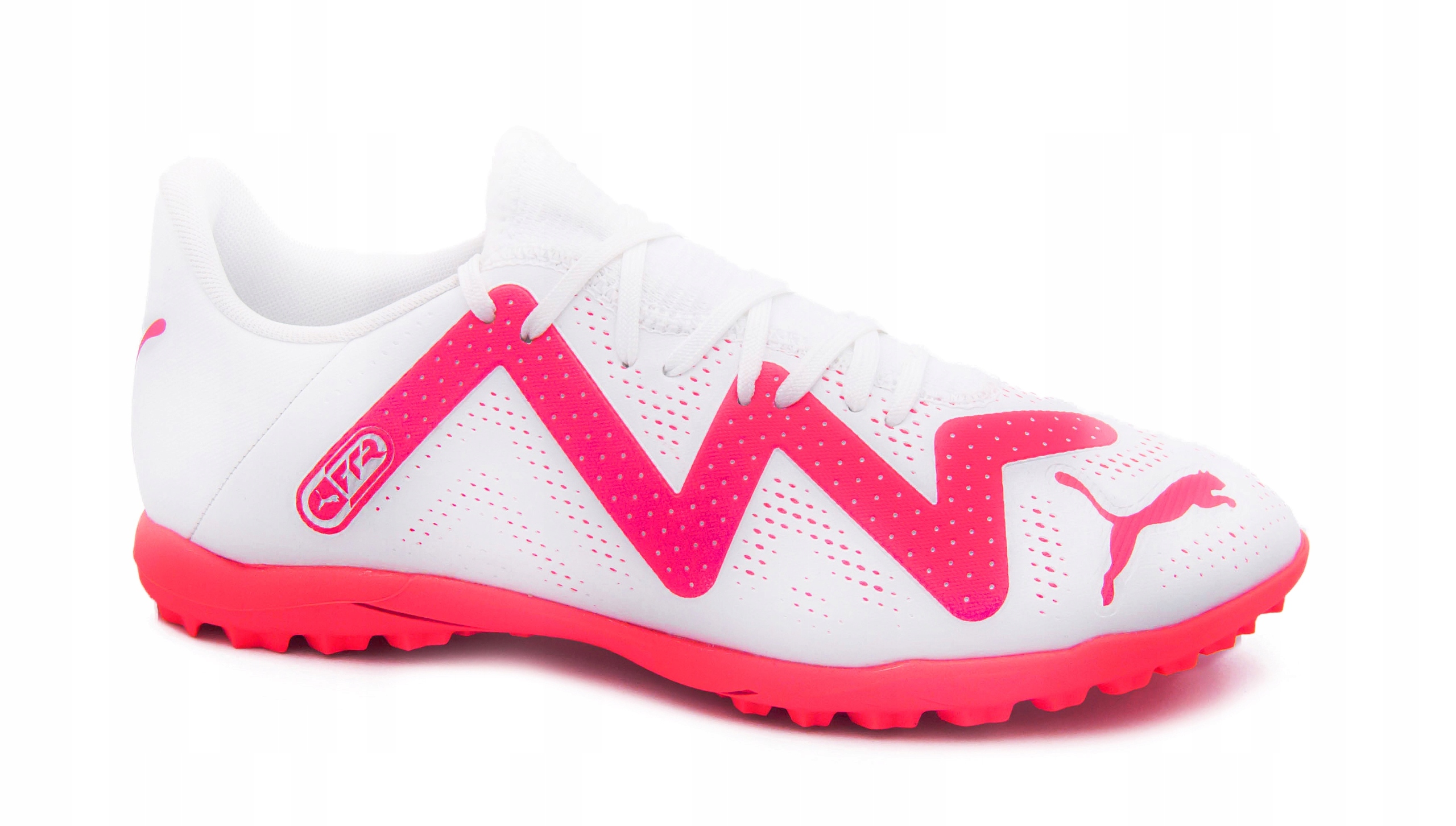 Puma Future Play Tt Buty Męskie Piłkarskie Halowe 107381 01 Biały/Koral 45