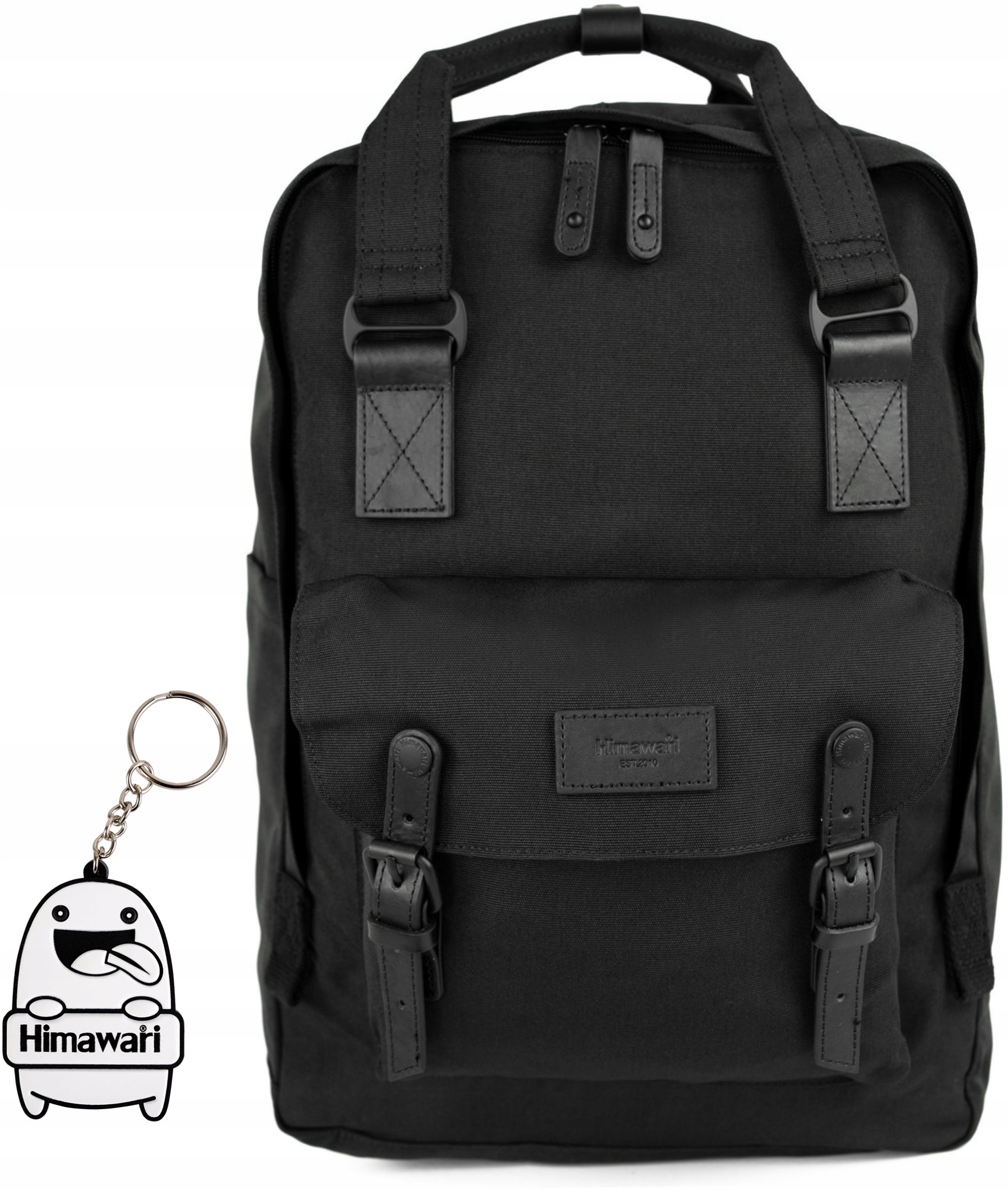 Batoh pro muže Himawari XL – voděodolný, prostorný, velký, pro práci, černý