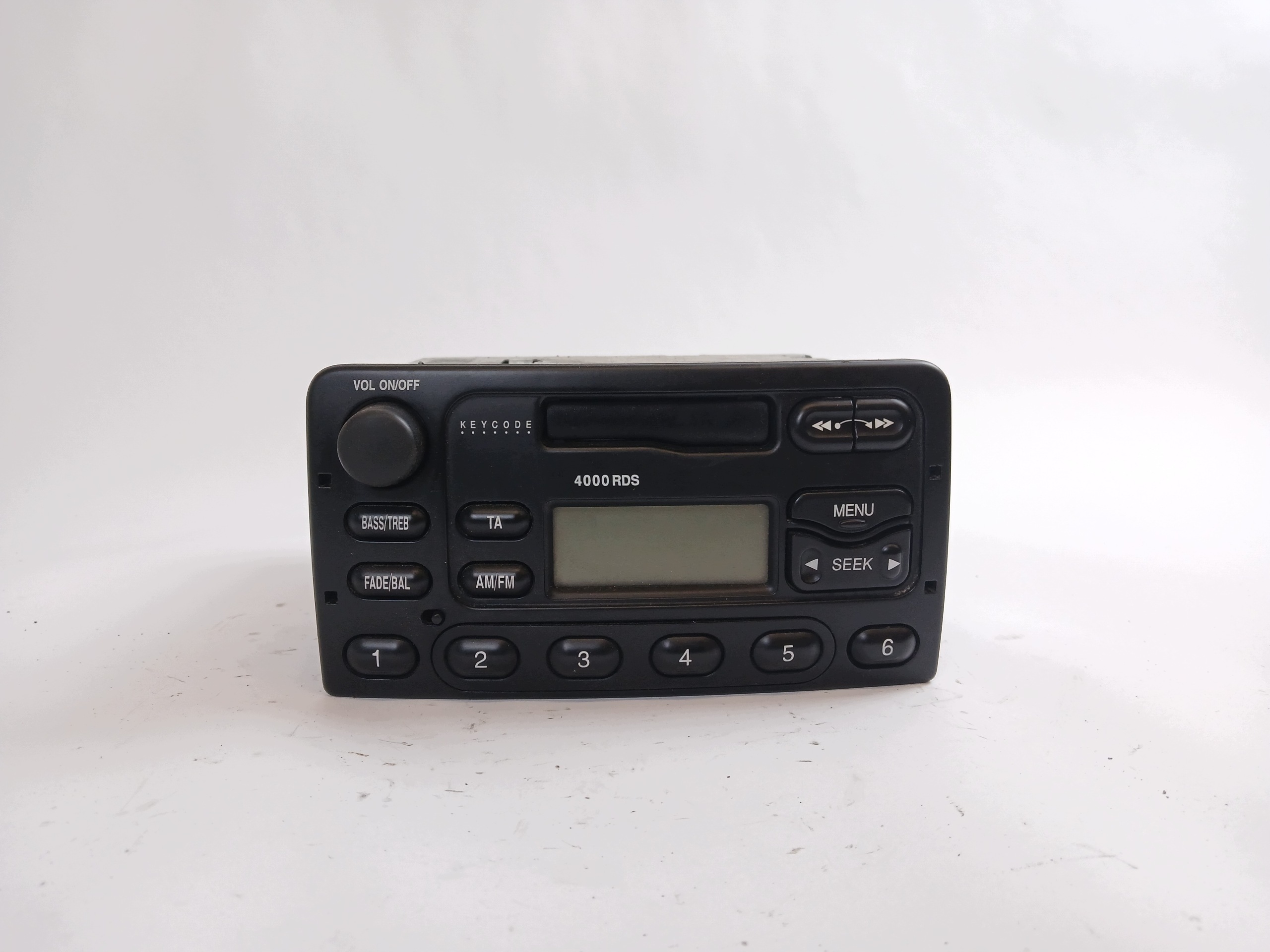 FORD 4000 RDS RADIO industrial CD YS6F18K876DA + code 2433