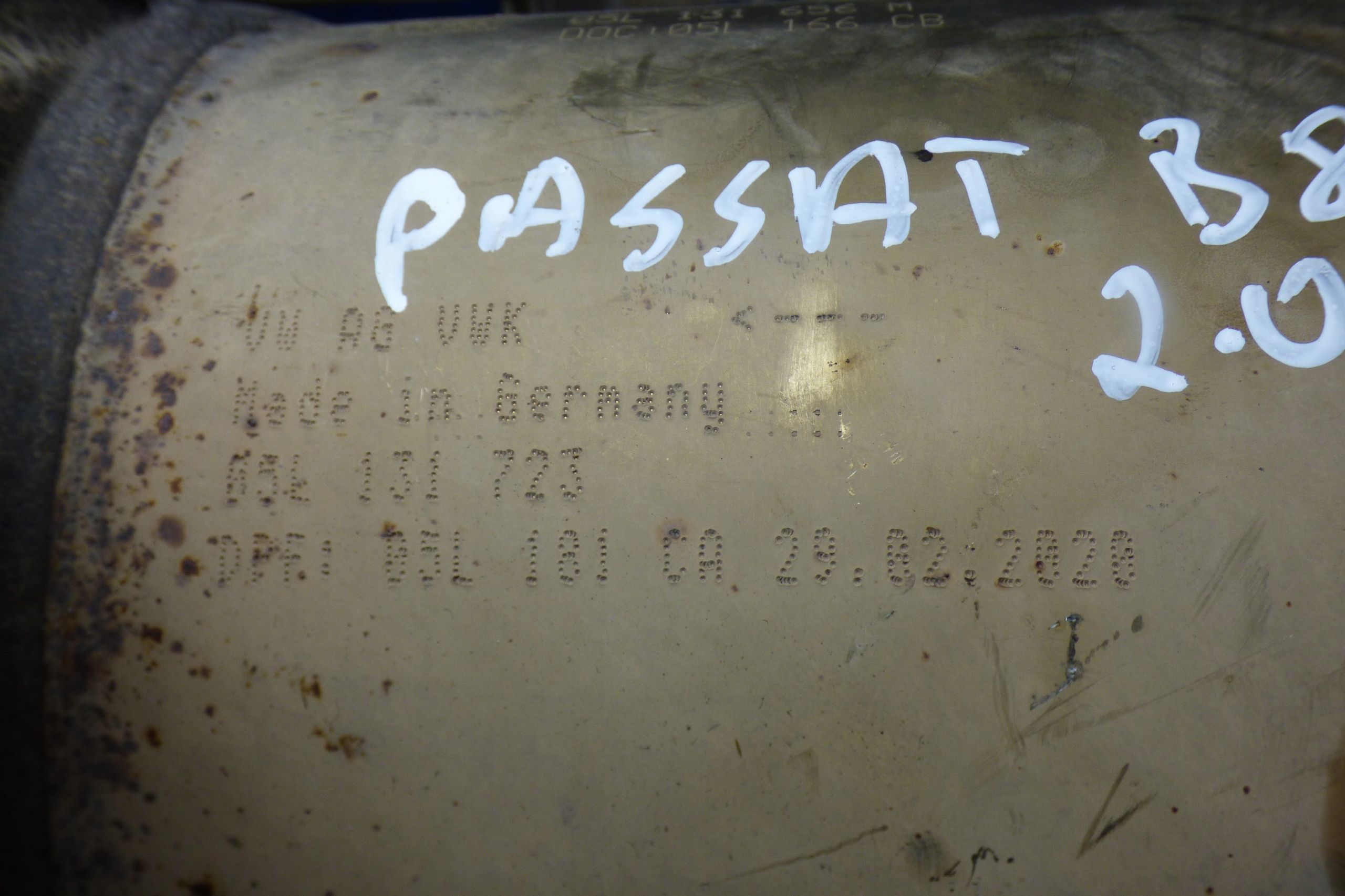 catalyst 05L131656M VOLKSWAGEN PASSAT B8 2.0 TDI