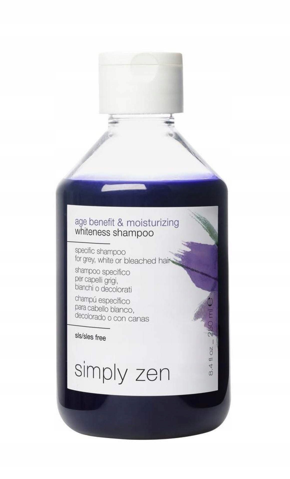 Simply Zen Age Benefit+hydratační Šampon Pro Bělou Zvířatinu 250 ML