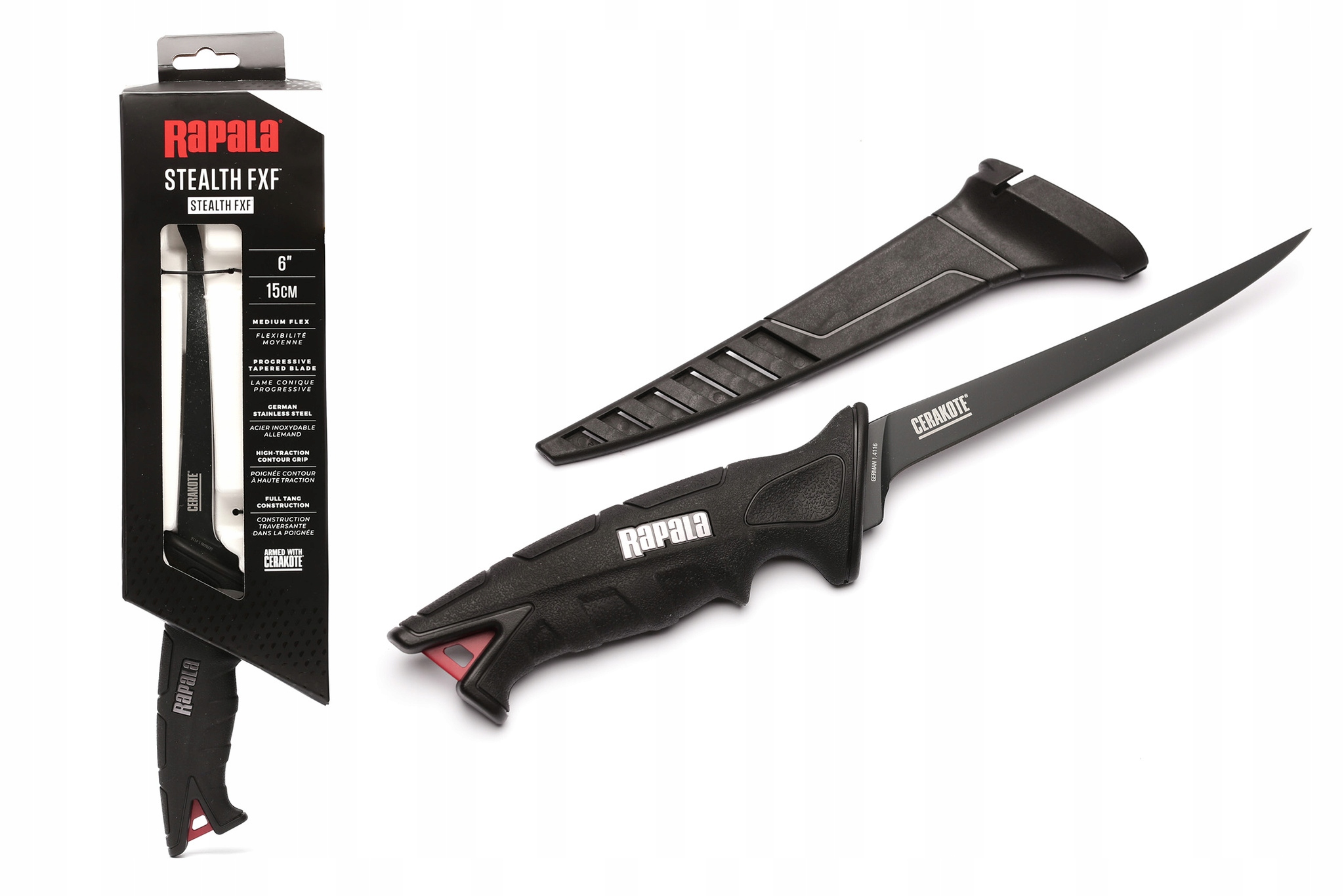 Nóż Do Filetowania Rapala Fxf Medium Flex 15cm