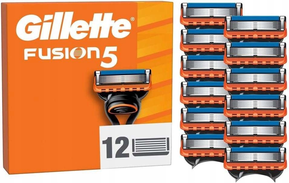 Gillette Fusion5 ostrza do golenia dla mężczyzn, Gillette 8 ostrzy