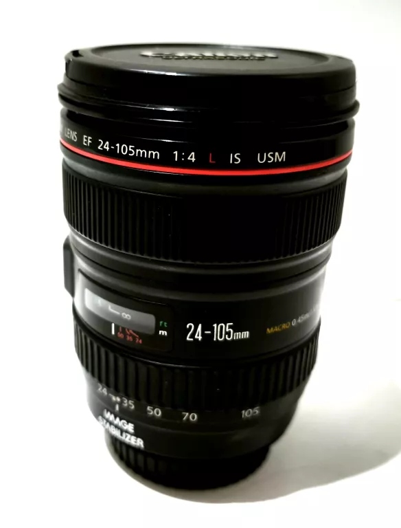 Używany Canon 24-105 F/4 - Niska cena na Allegro