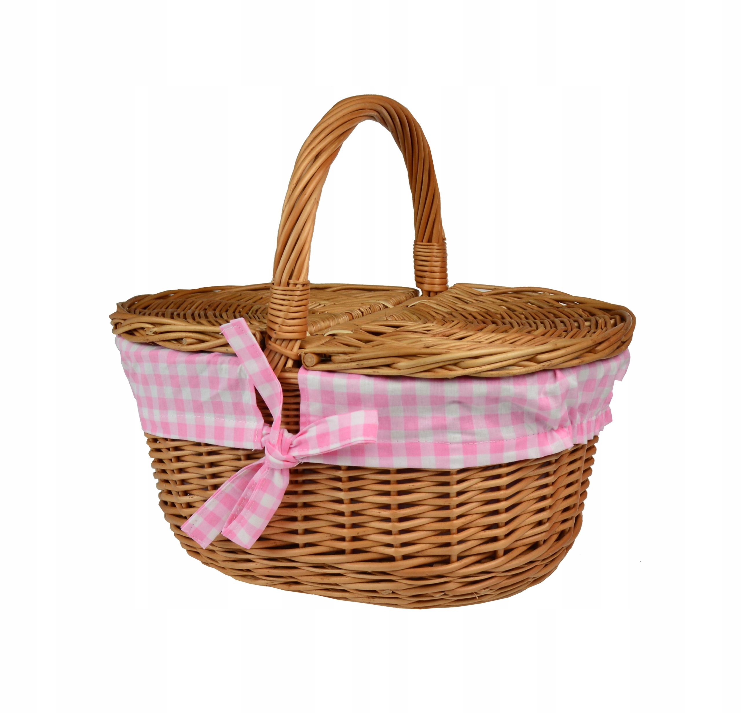 KOSZYK NA PIKNIK wiklinowy kosz PIKNIKOWY roz. M Marka KoszeWorks