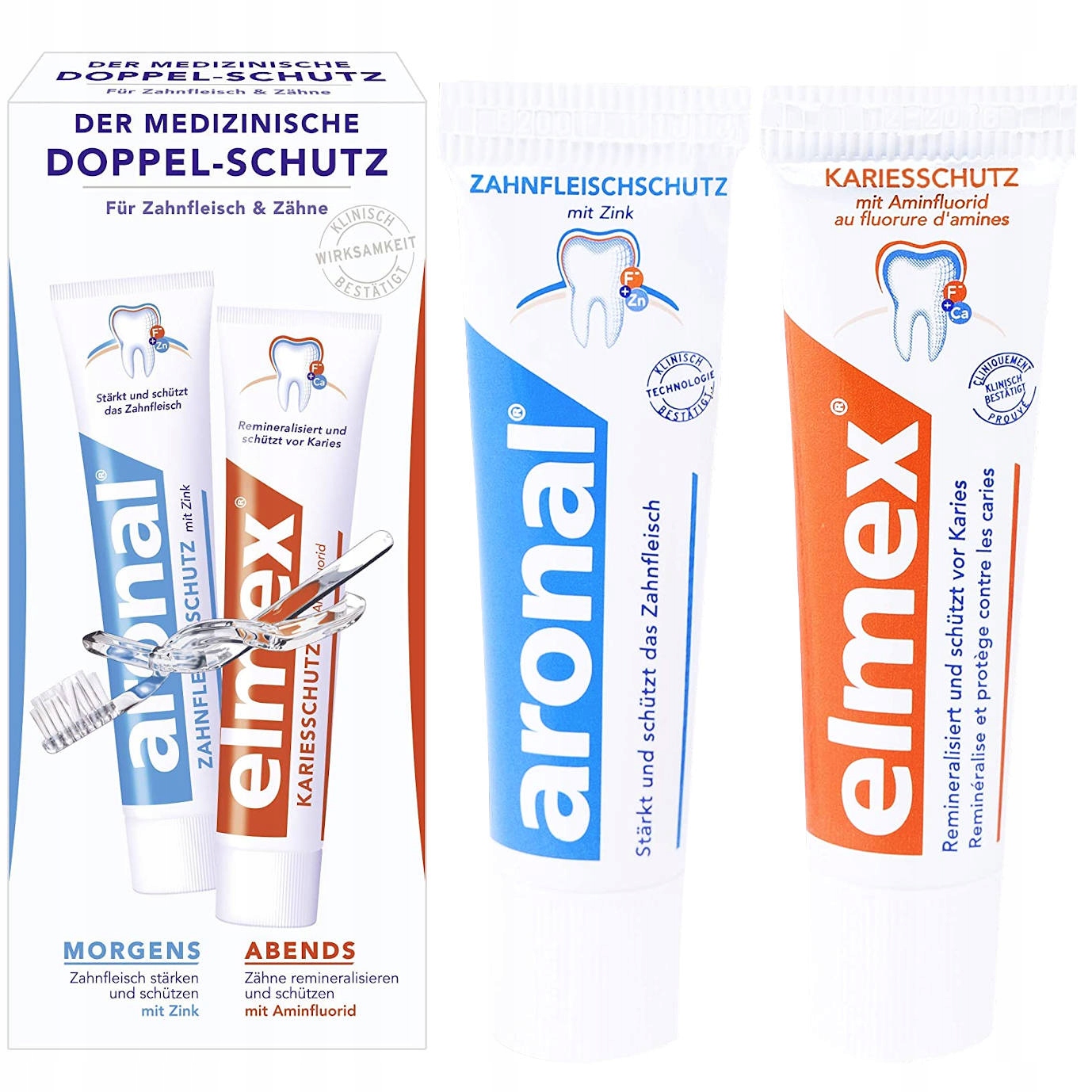 

Elmex Aronal Pasta Do Zębów Próchnica 2 X 75ML