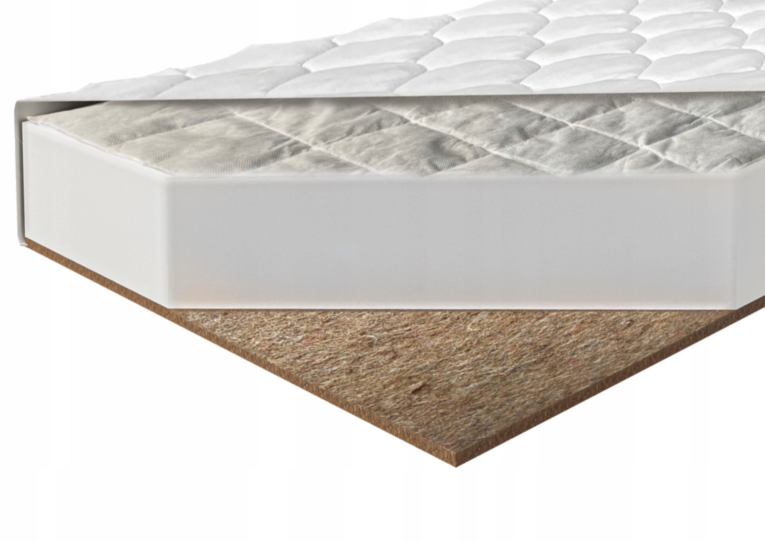 

Materac Do Łóżeczka Gryka Pianka Kokos 120x60