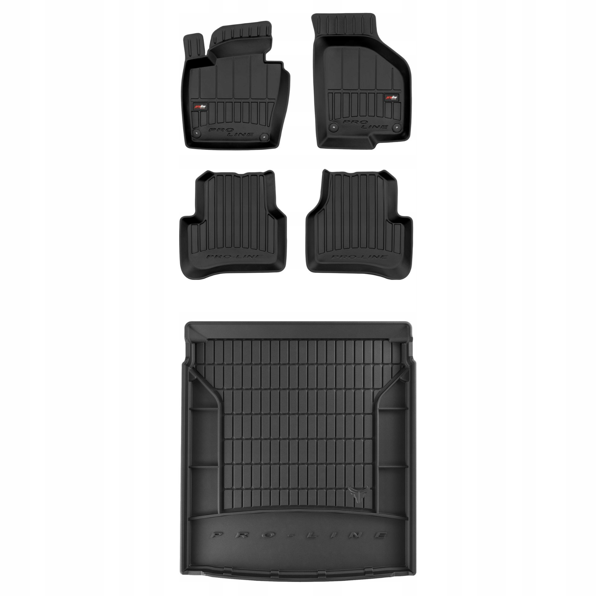 Sada gumových kobercov a rohoží pre Vw Passat CC