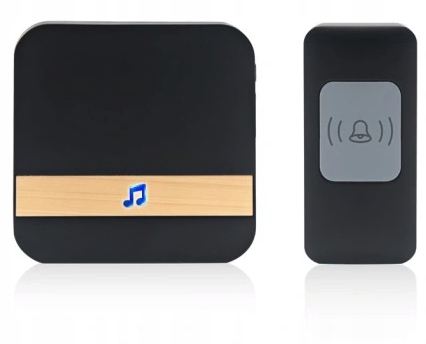 DZWONEK BEZPRZEWODOWY DO DRZWI DO FURTKI NA BATERIE WODOODPORNY ZEWNĘTRZNY