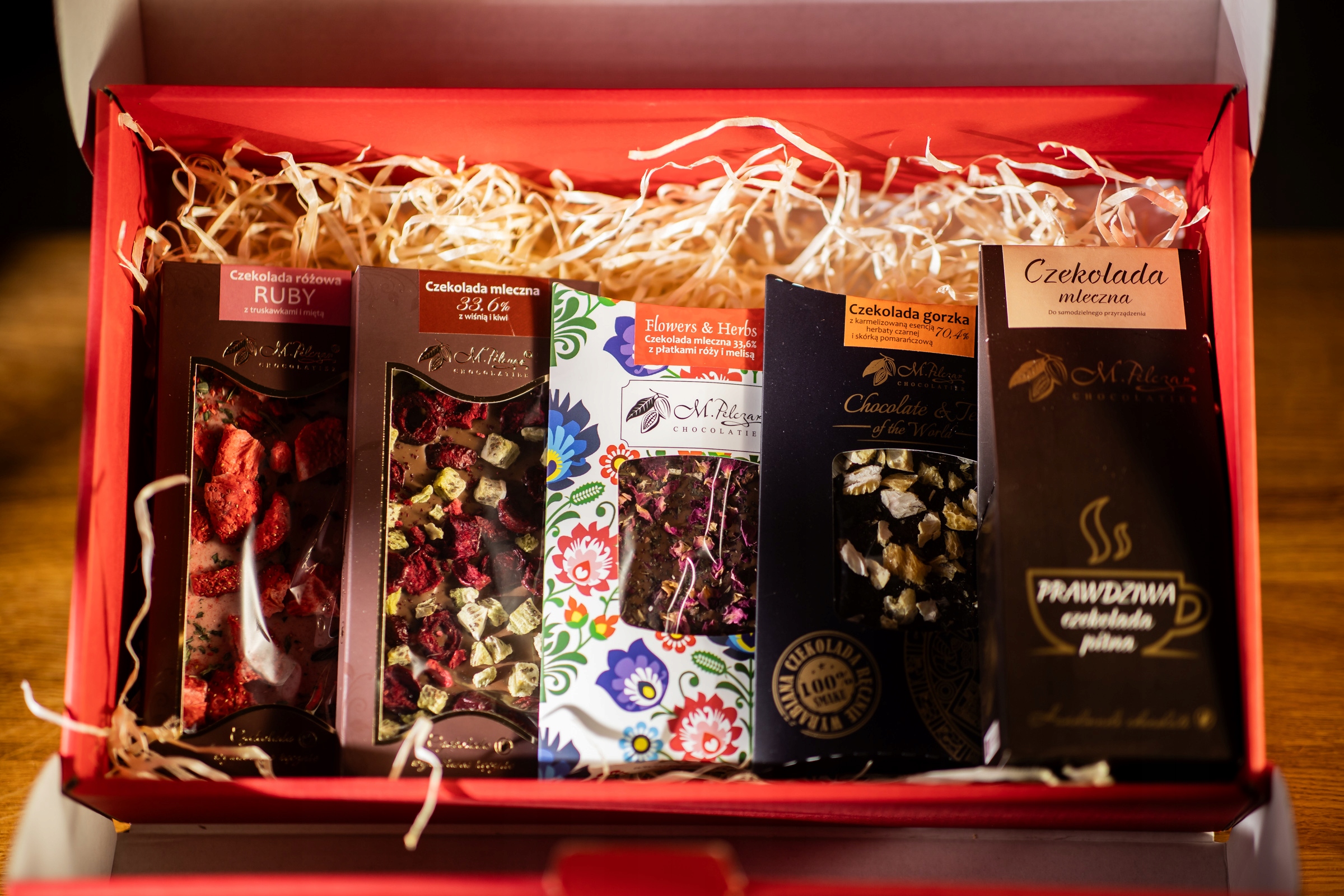 Exkluzivní sada čokolád