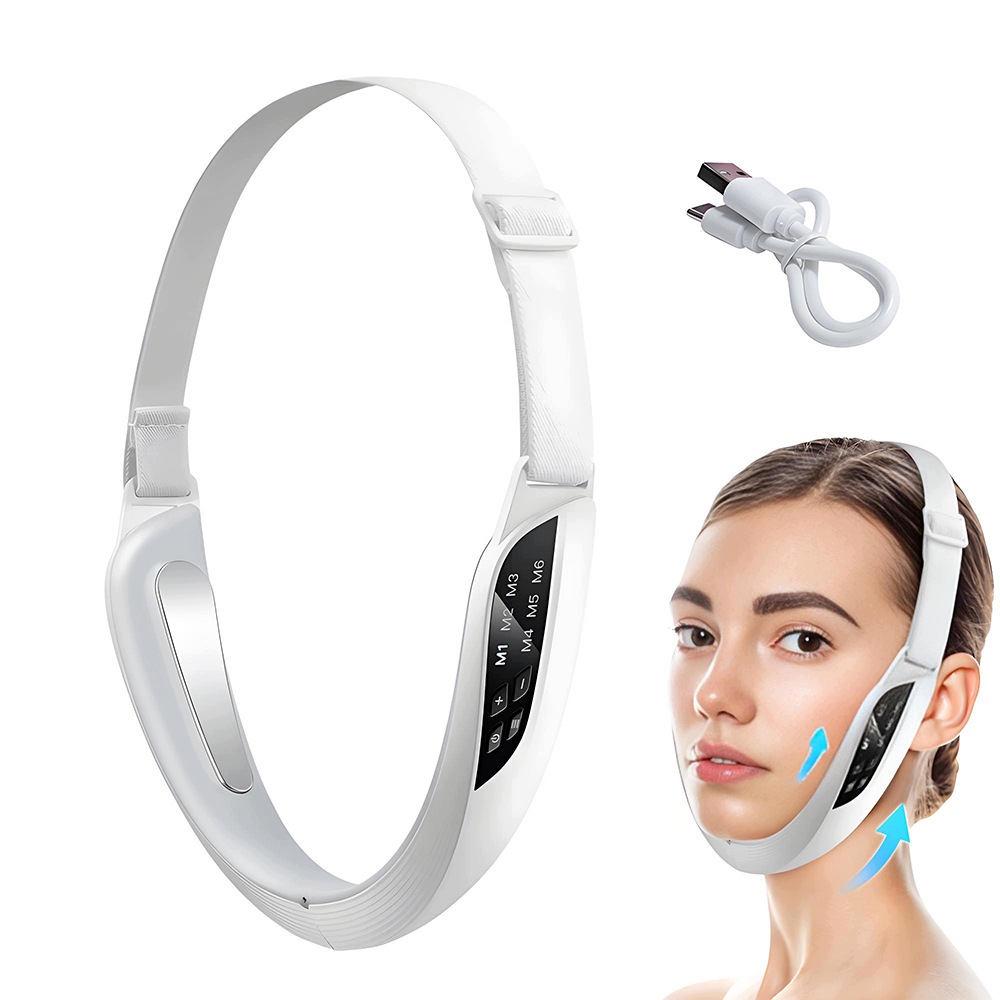Zařízení pro lifting obličeje V-Face Ems zpevňuje a modeluje kontury obličeje