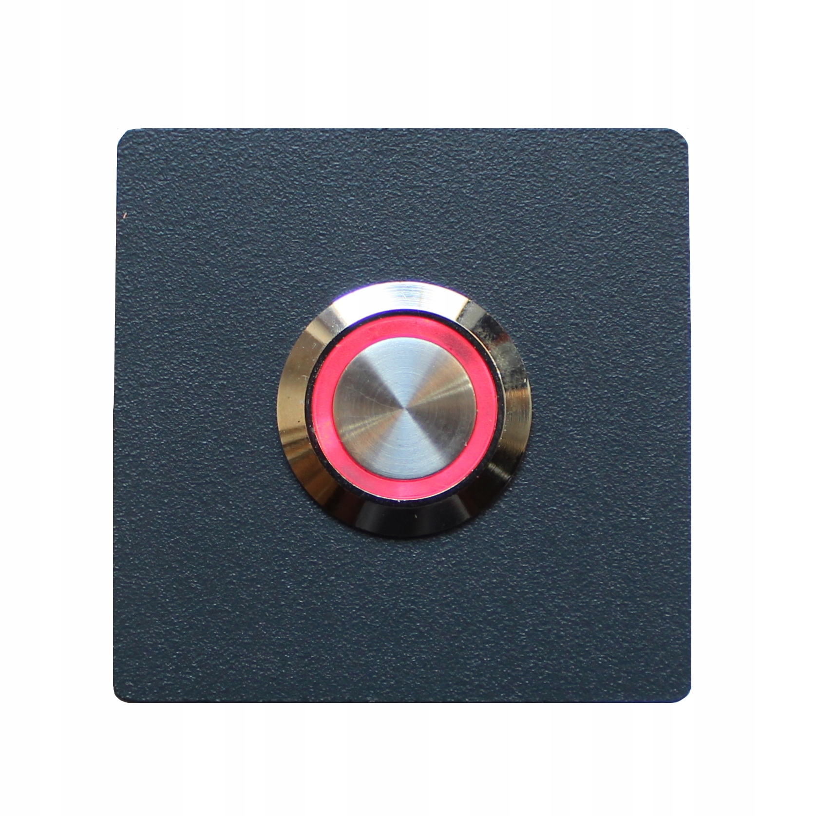 Przycisk wyjścia wejścia furtki domofonu bramy drzwi słup Led 5x5 antracyt