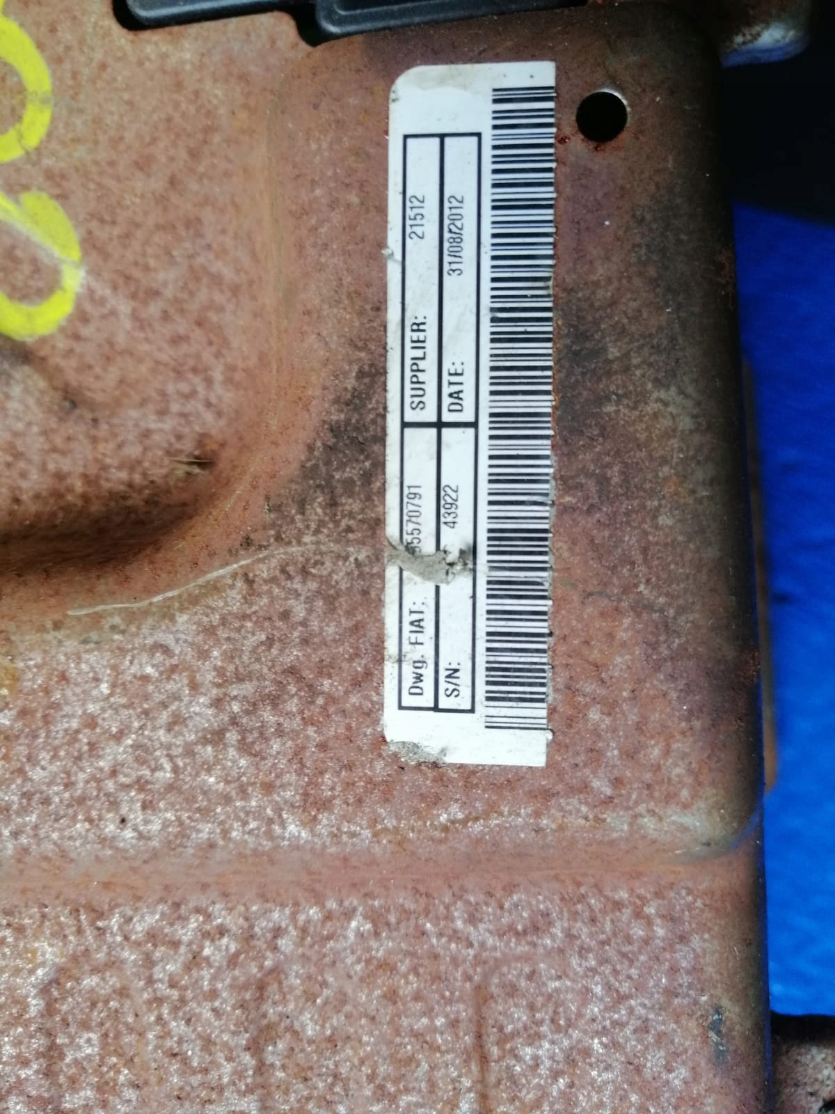 FIAT 500 PANDA control electrics 2816037206F