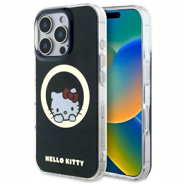 Hello Kitty HKHMP16XHSWKK iPhone 16 ProMax 6,9" czarny/black hardcase