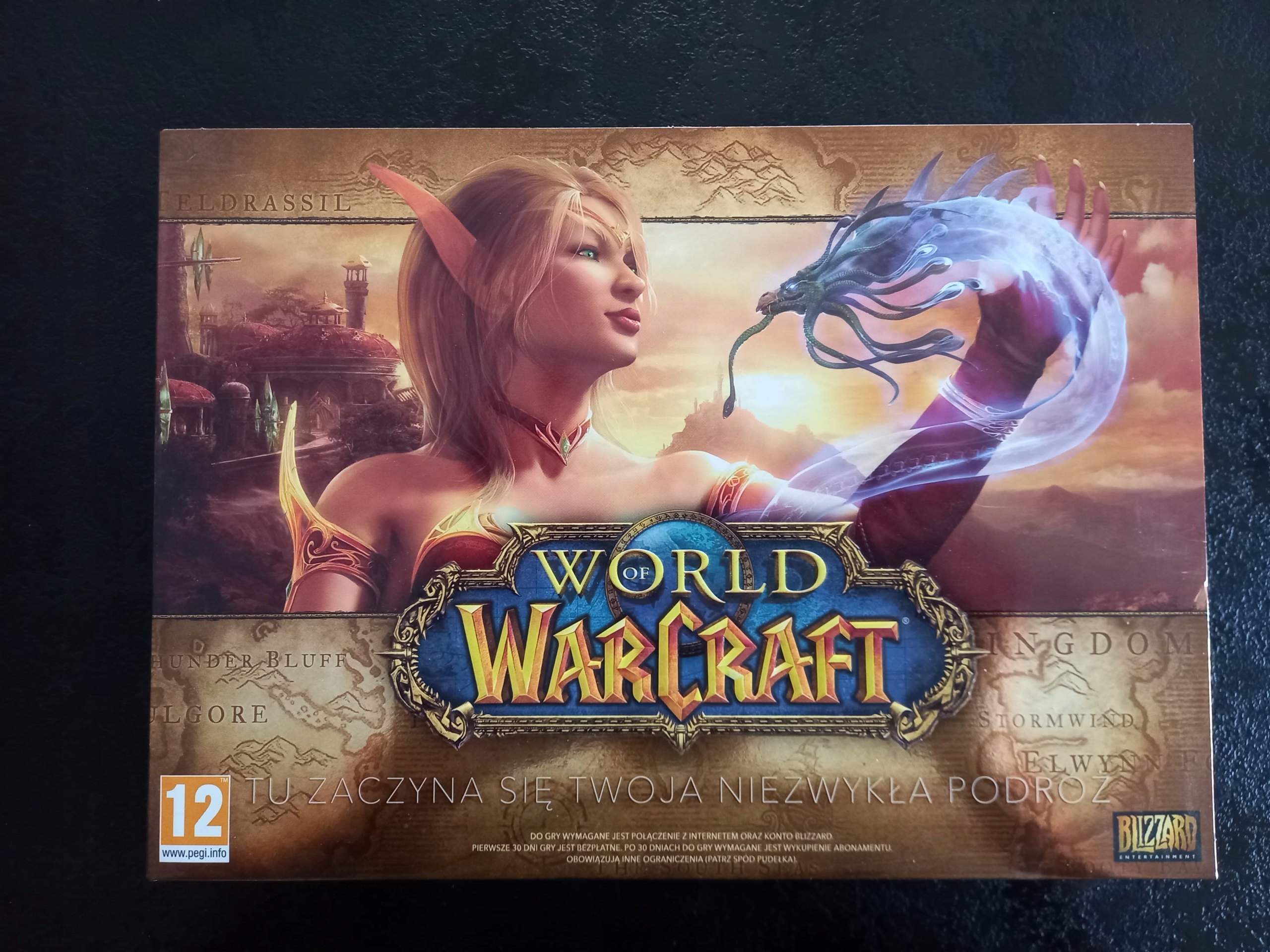 World Of Warcraft Box - Niska cena na Allegro