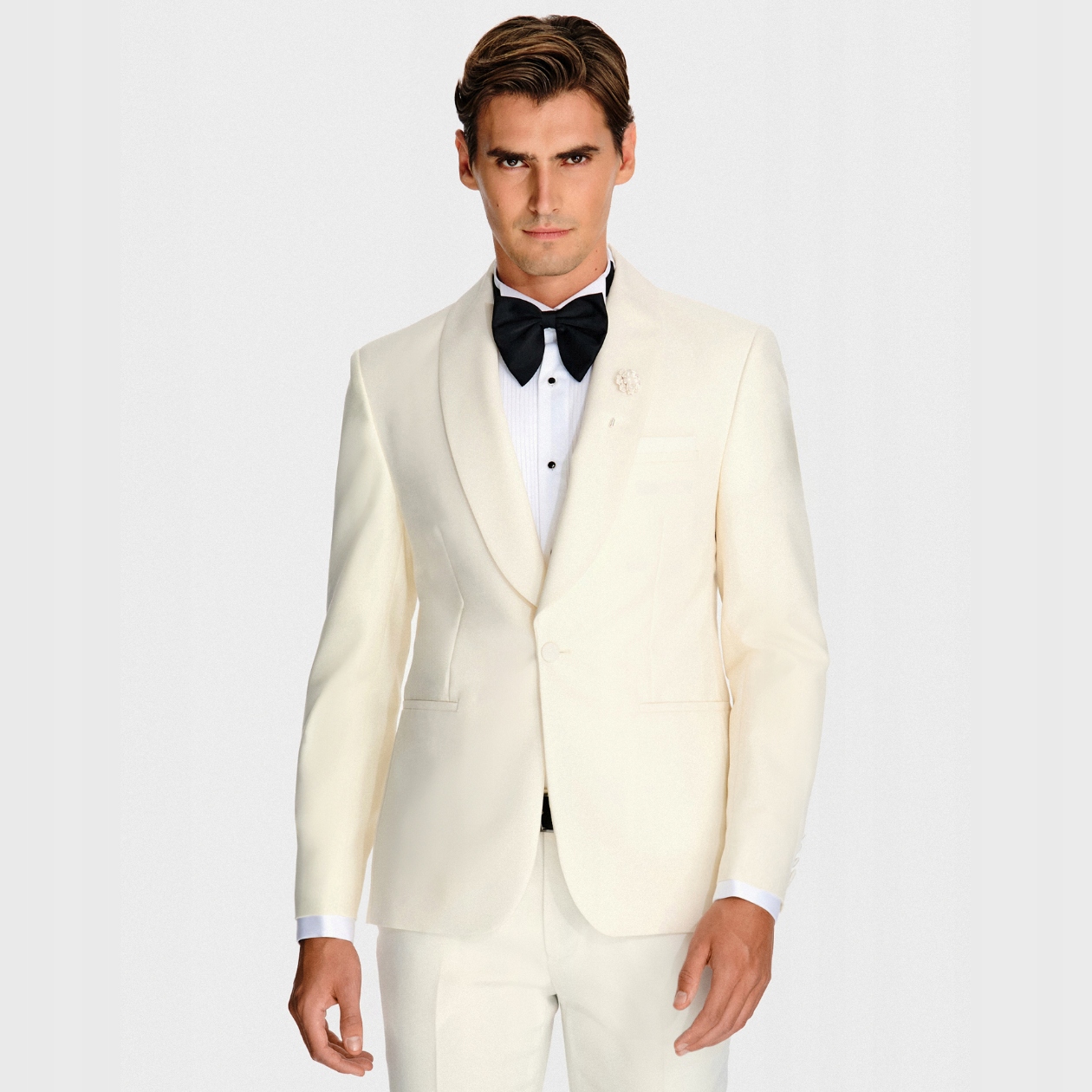 Vlněná sako bunda v béžové barvě Pako Lorente vel