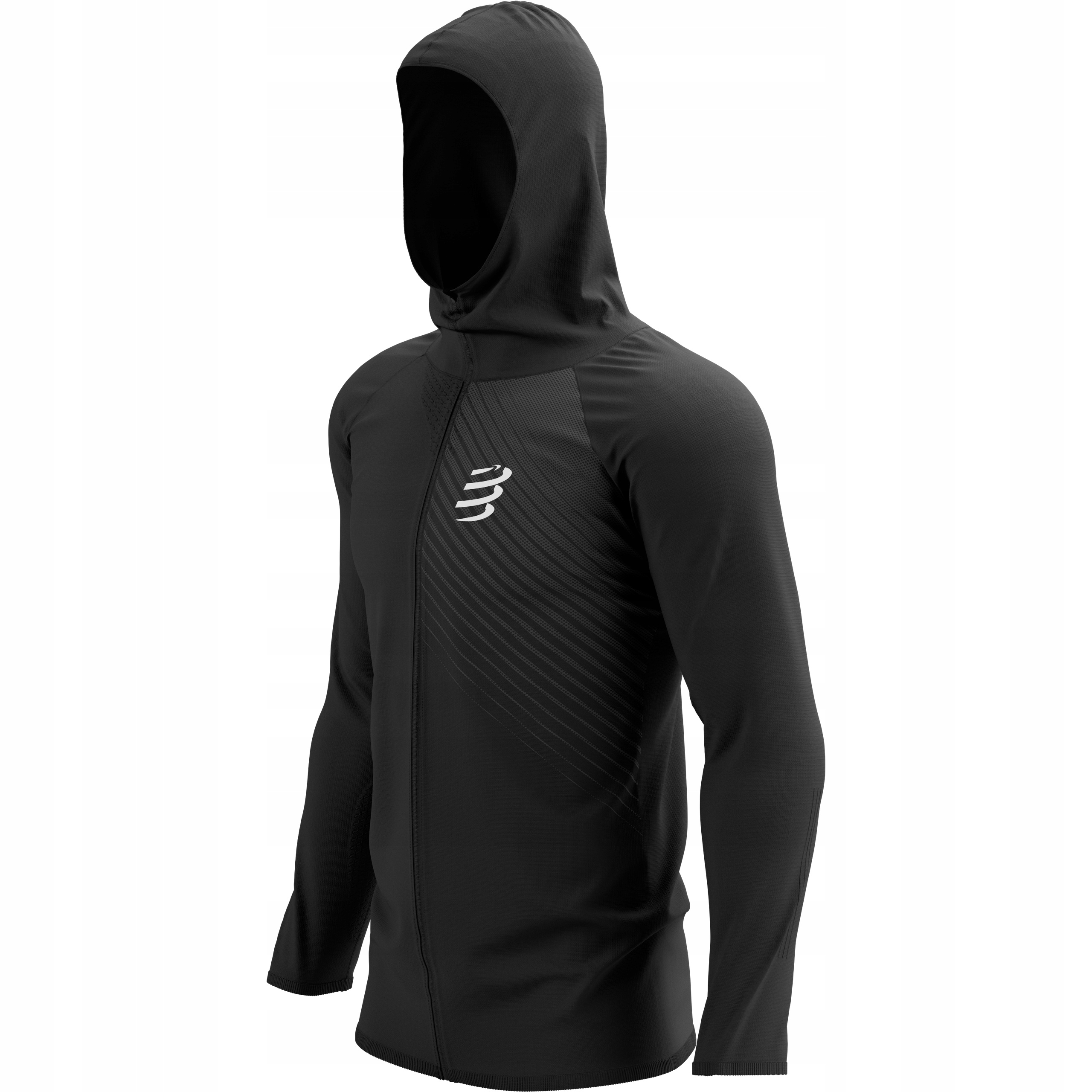 Bluza do Biegania Termiczna Compressport 3D Thermo Seamless Hoodie Zip S