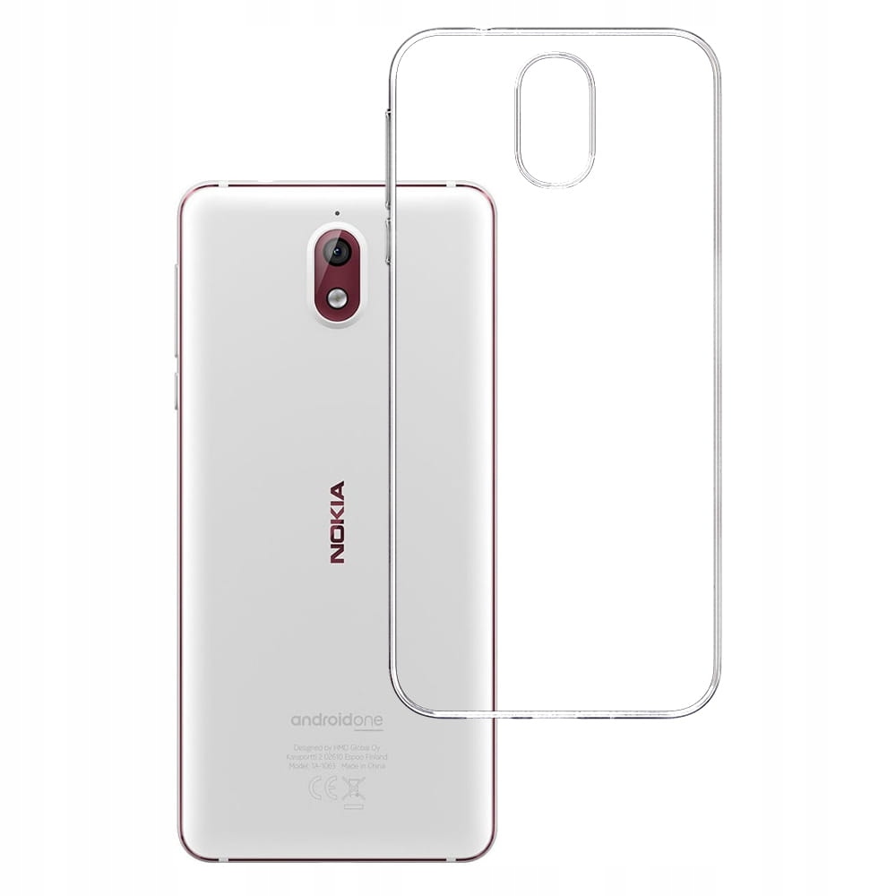

Etui Mocne Slim od 3mk ClearCase na tył Nokia3.1
