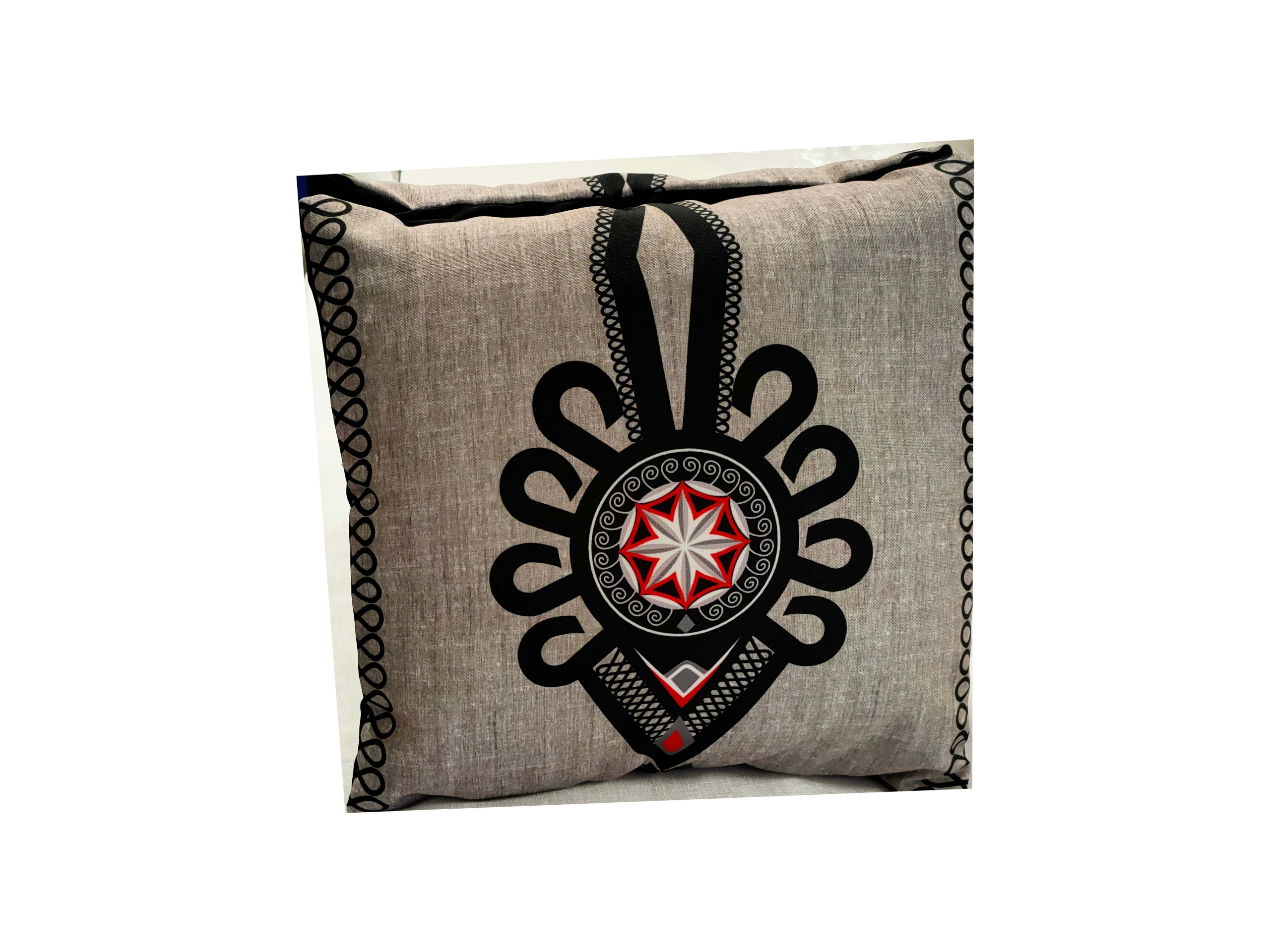 

Poszewka Dekoracyjna Parzenica Folk 38 x 38 cm