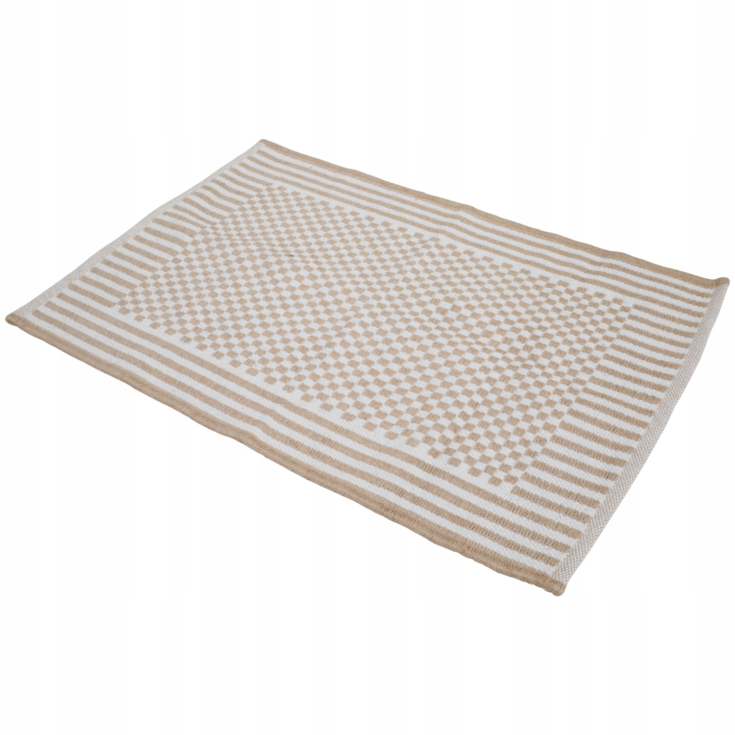 Jutový Koberec 60 x 90 cm Pletený Tkaný Z Juty 84