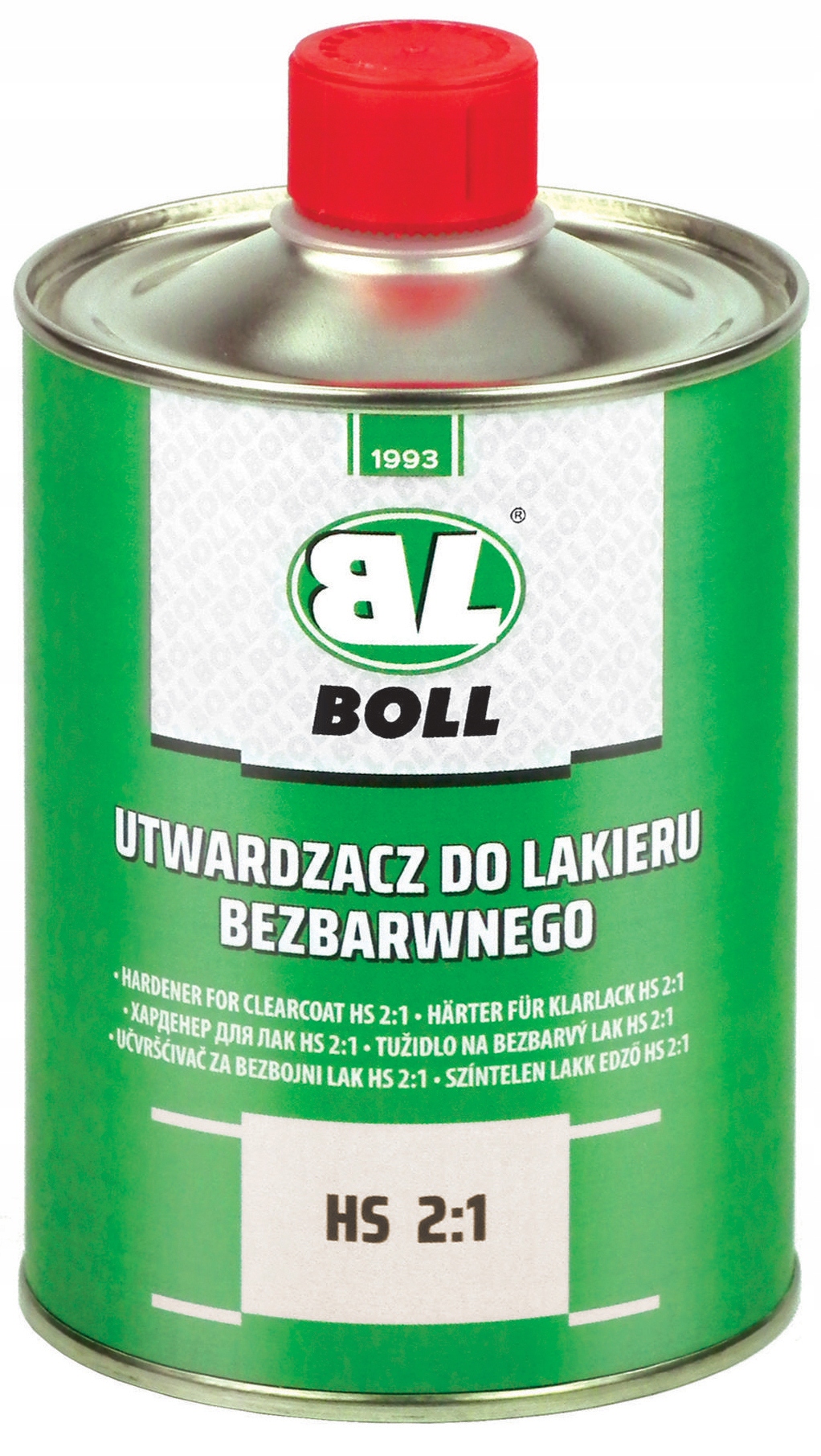 BOLL UTWARDZACZ DO LAKIERU BEZBARWNEGO HS 2:1 0.5L