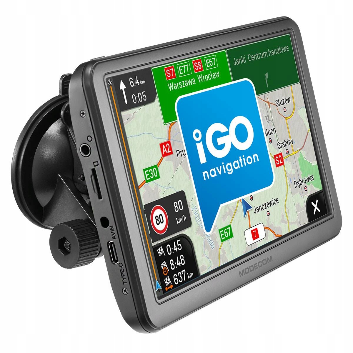 Modecom FreeWAY CX 7.4 Nawigacja Gps Truck iGO Europa