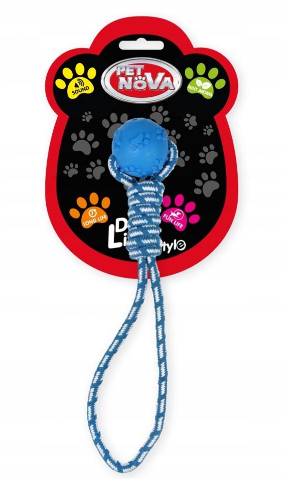 

Pet Nova Piła na sznurze 40cm aromat mięty