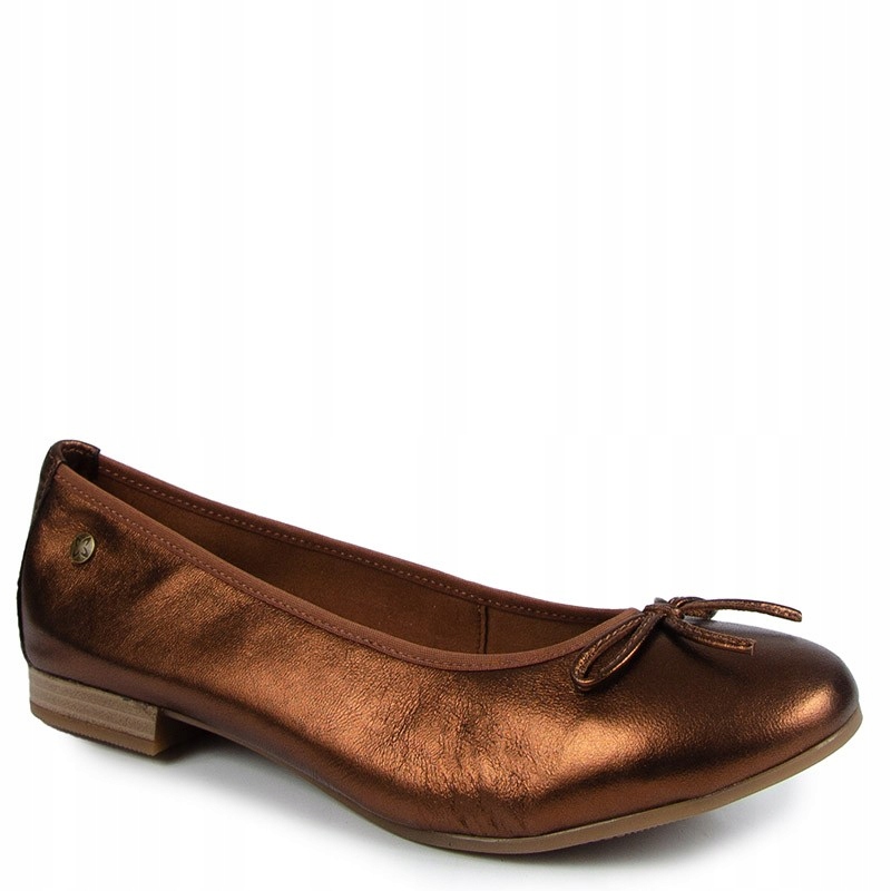Maciejka P6800-02/00-0 Hnědé Kožené Baleríny 40