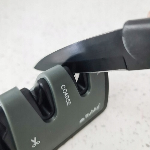 SOLIDNA OSTRZAŁKA OSEŁKA DO OSTRZENIA NOŻY NOŻYCZEK CERAMICZNA RĘCZNA 3w1 Typ brak informacji