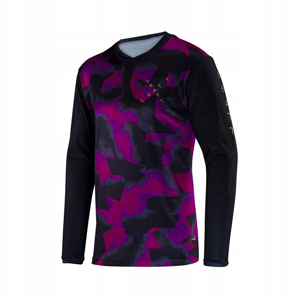 Koszulka Rowerowa Mtb Gravity 3.0 Jersey Purple Kolor Fioletowy/czarny M
