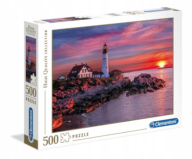 

Clementoni Puzzle 500 Hq Portland Head Light 35049